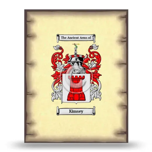Kimsey Coat of Arms Print