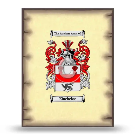 Kincheloe Coat of Arms Print