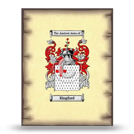 Kingford Coat of Arms Print