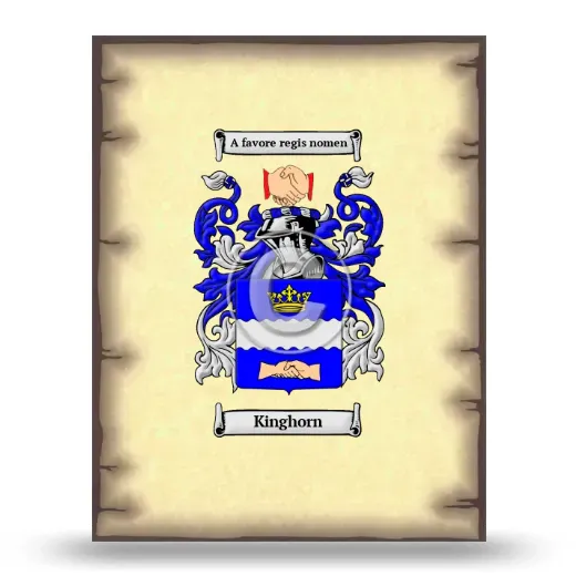 Kinghorn Coat of Arms Print