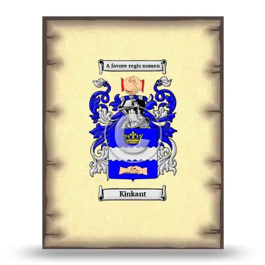 Kinkant Coat of Arms Print