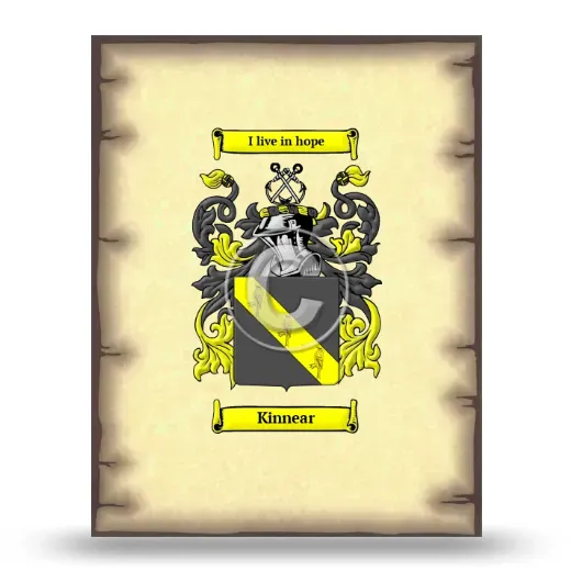 Kinnear Coat of Arms Print