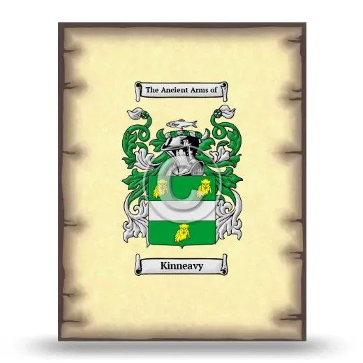Kinneavy Coat of Arms Print