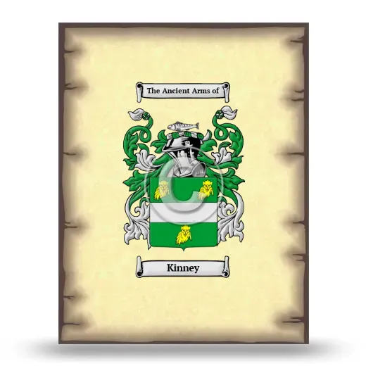 Kinney Coat of Arms Print