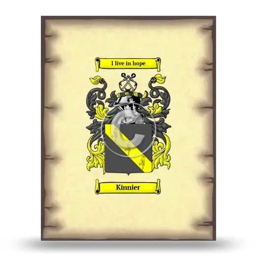 Kinnier Coat of Arms Print