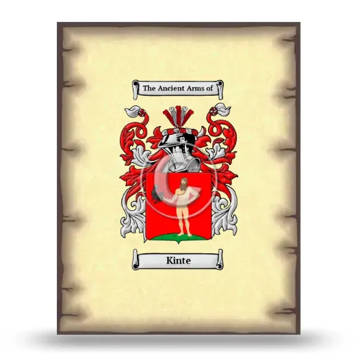 Kinte Coat of Arms Print