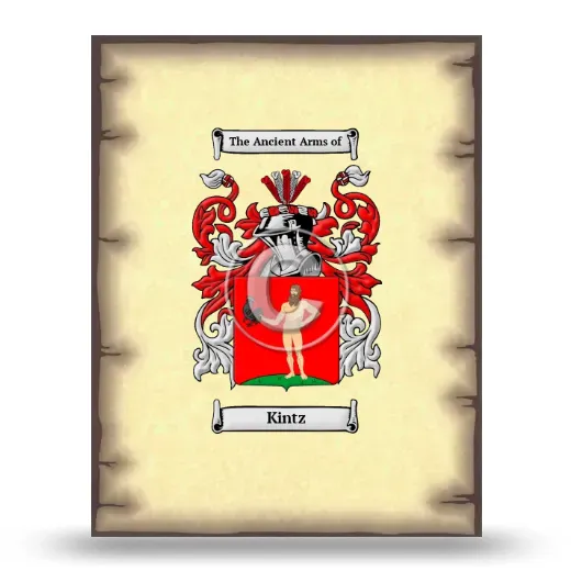 Kintz Coat of Arms Print