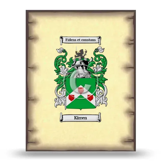 Kirren Coat of Arms Print