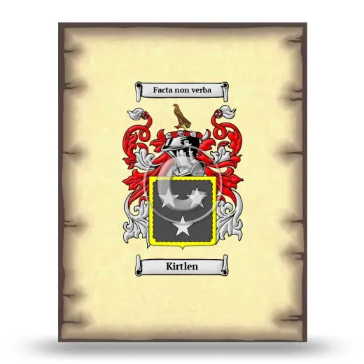 Kirtlen Coat of Arms Print