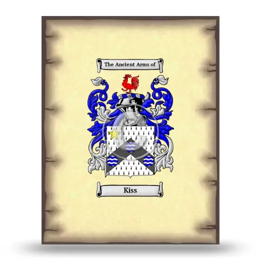 Kiss Coat of Arms Print
