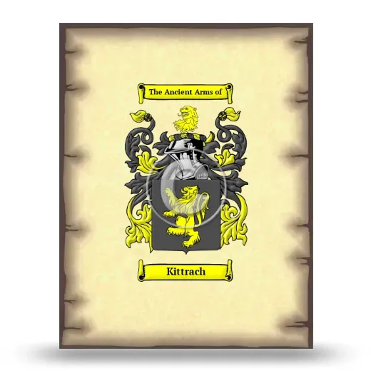 Kittrach Coat of Arms Print