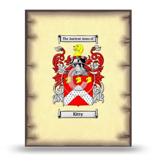 Kitty Coat of Arms Print