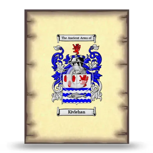 Kivlehan Coat of Arms Print