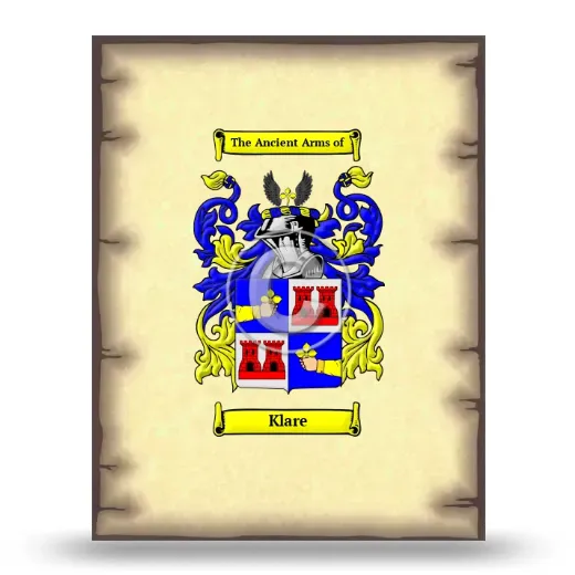 Klare Coat of Arms Print