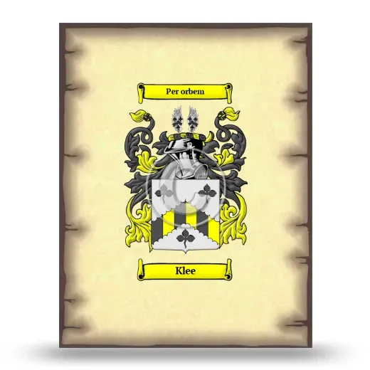 Klee Coat of Arms Print