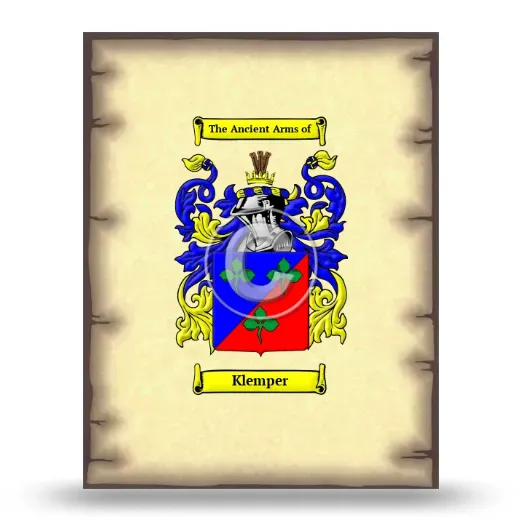 Klemper Coat of Arms Print