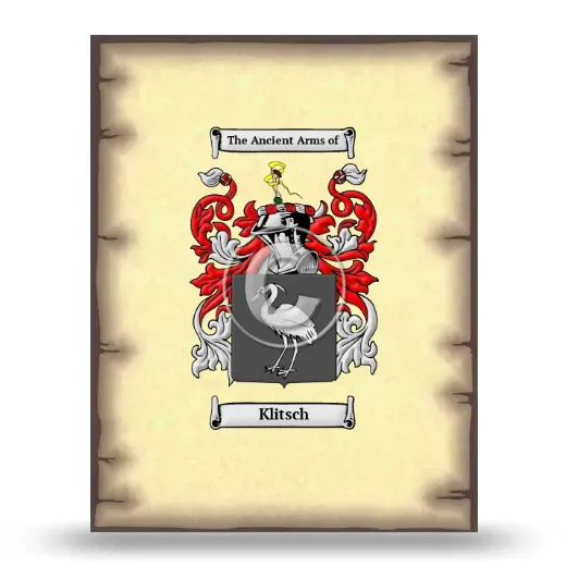 Klitsch Coat of Arms Print
