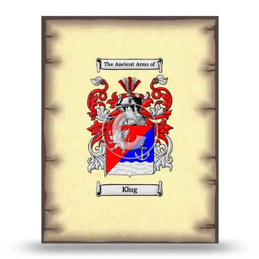 Klug Coat of Arms Print