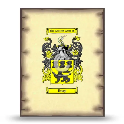 Knap Coat of Arms Print
