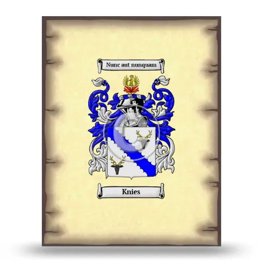 Knies Coat of Arms Print