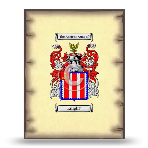 Knight' Coat of Arms Print