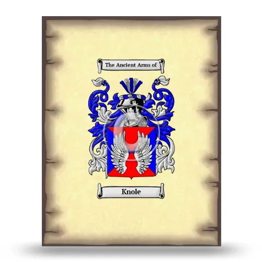 Knole Coat of Arms Print