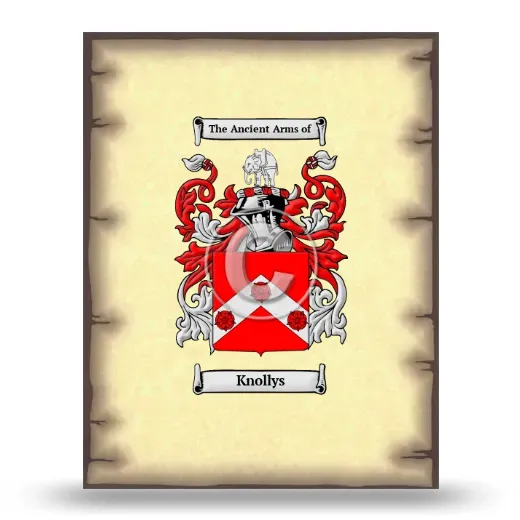 Knollys Coat of Arms Print