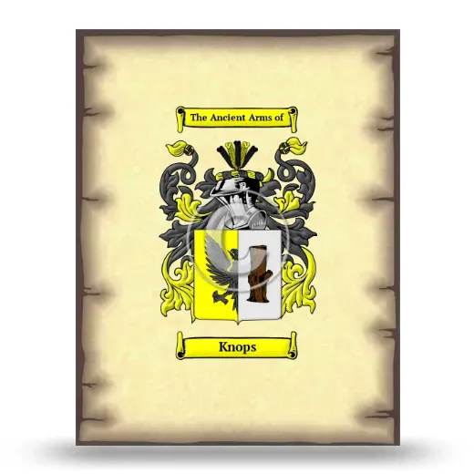 Knops Coat of Arms Print