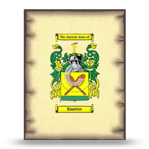 Knutter Coat of Arms Print