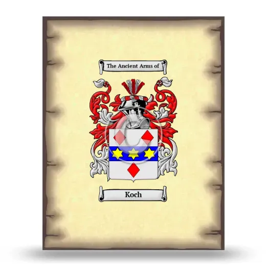Koch Coat of Arms Print