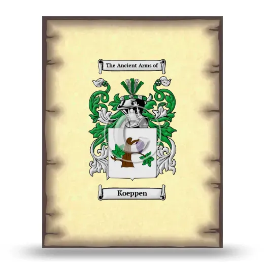 Koeppen Coat of Arms Print