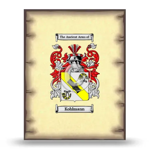 Kohlmann Coat of Arms Print