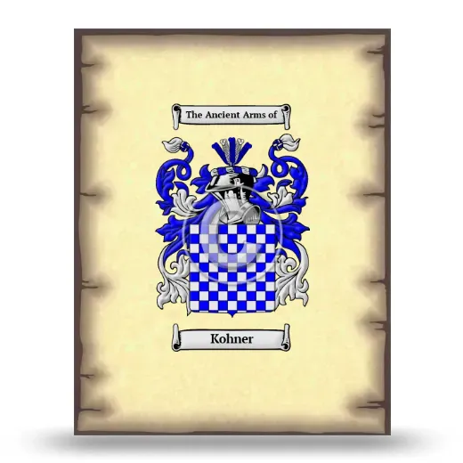 Kohner Coat of Arms Print