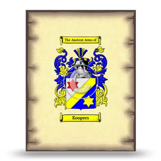 Koopers Coat of Arms Print