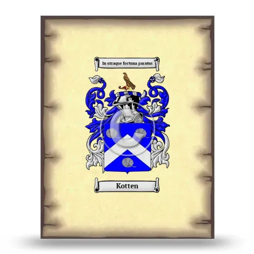 Kotten Coat of Arms Print