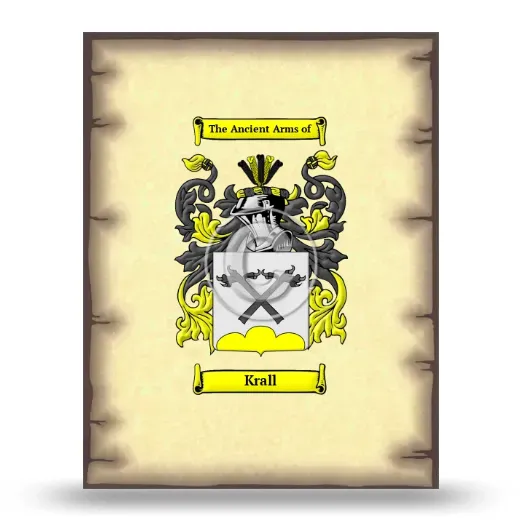 Krall Coat of Arms Print