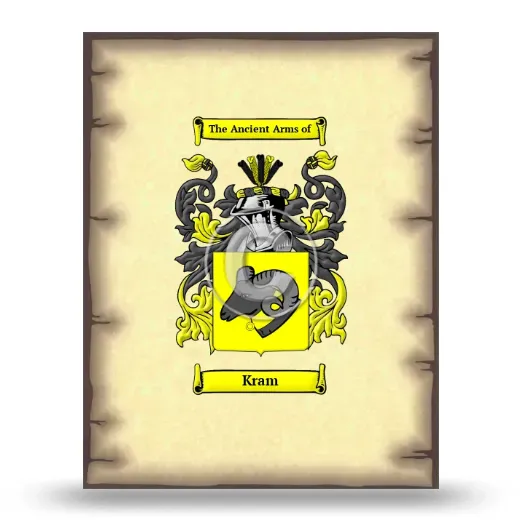 Kram Coat of Arms Print