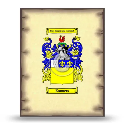 Kramers Coat of Arms Print