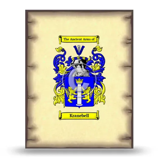Kranebell Coat of Arms Print
