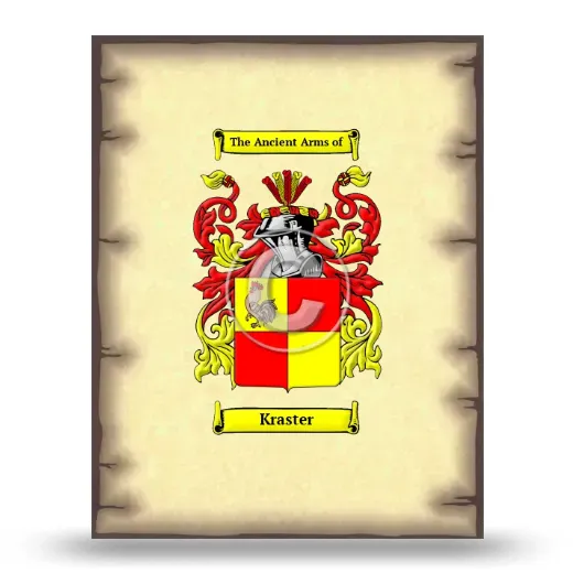 Kraster Coat of Arms Print