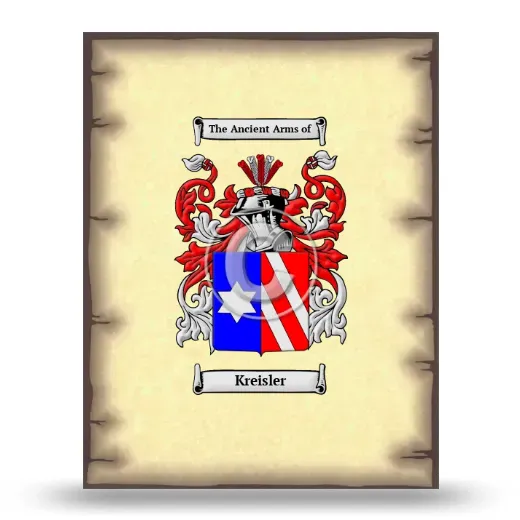 Kreisler Coat of Arms Print