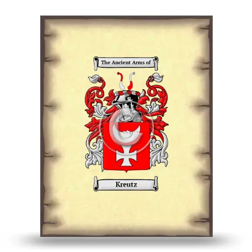 Kreutz Coat of Arms Print