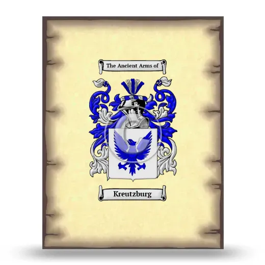 Kreutzburg Coat of Arms Print
