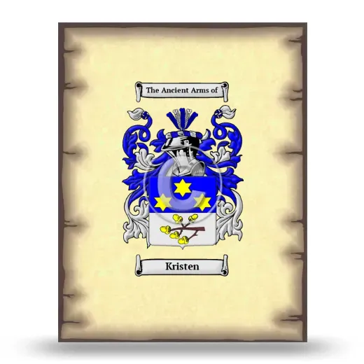 Kristen Coat of Arms Print