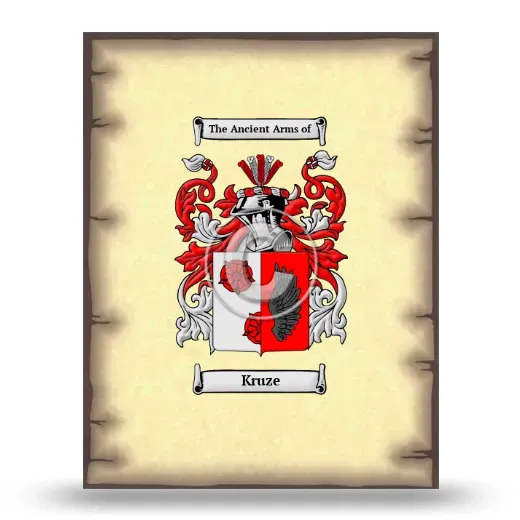 Kruze Coat of Arms Print