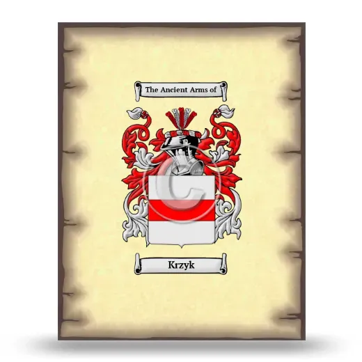 Krzyk Coat of Arms Print