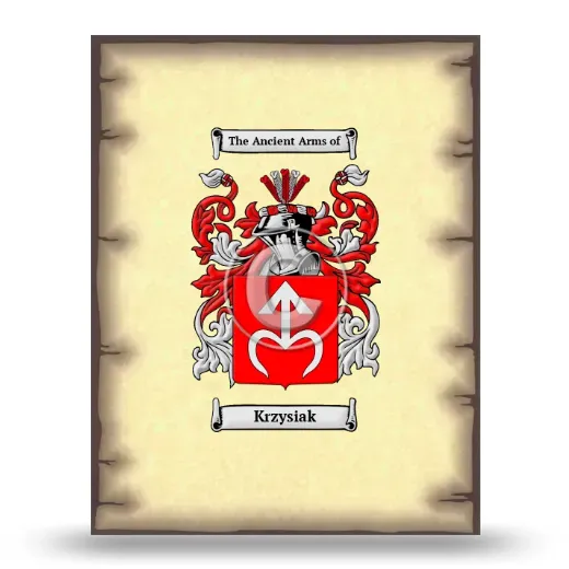Krzysiak Coat of Arms Print