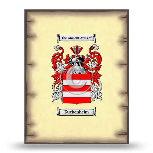Kuchenheim Coat of Arms Print