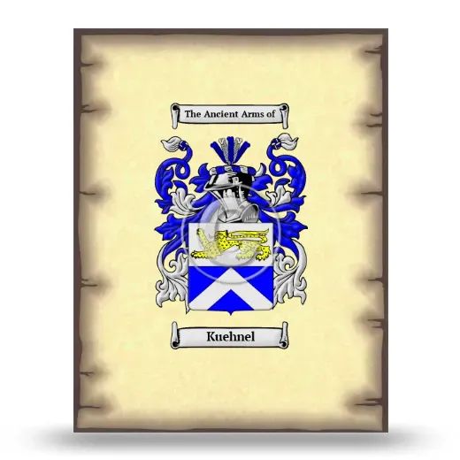 Kuehnel Coat of Arms Print