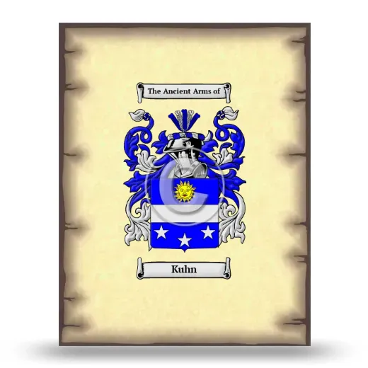 Kuhn Coat of Arms Print
